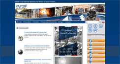 Desktop Screenshot of ensosp.fr